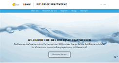 Desktop Screenshot of bielerseekraftwerke.ch