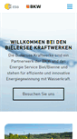 Mobile Screenshot of bielerseekraftwerke.ch